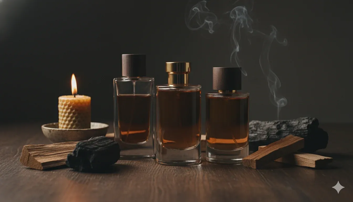 Smoky Wood Tones: 3 Composed Scents for Solitude on a Cold Winter Night