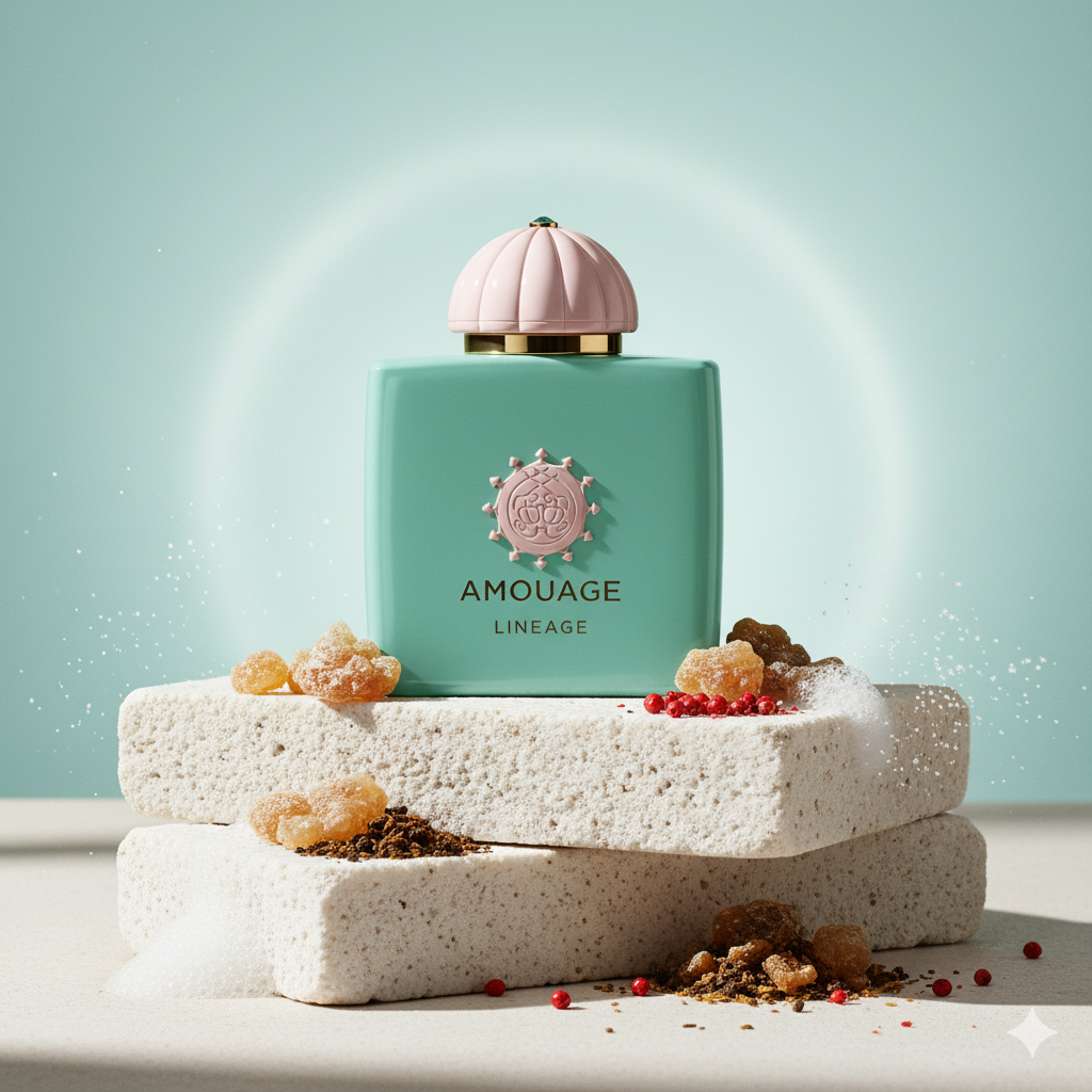 The Mineral Shores Meditation: AMOUAGE Lineage, A Bold, Salty Incense of Intimate Practicality